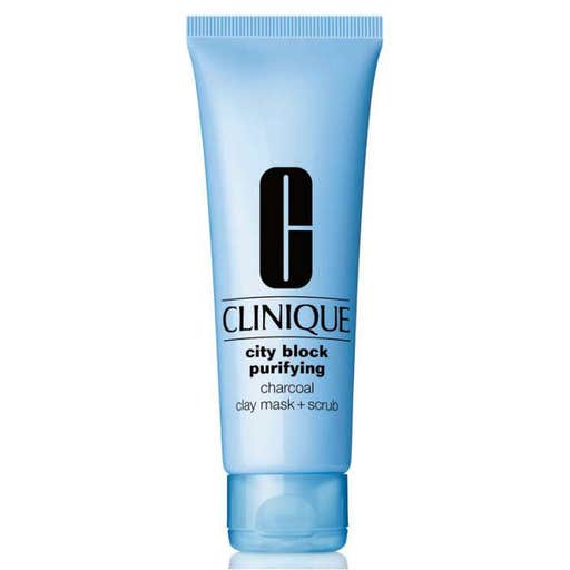 nordstrom.com, Clinique City Block Purifying Charcoal Clay Mask + Scrub