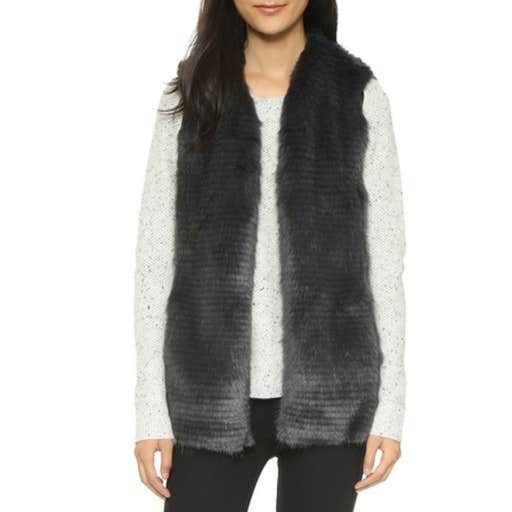 shopbop.com, Club Monaco Rayette Faux Fur Vest