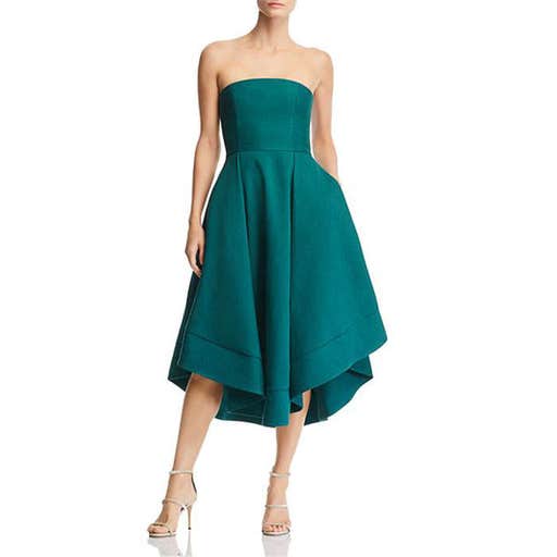 bloomingdales.com, C/MEO Collective Strapless Making Waves Dress