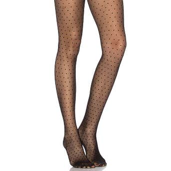 Commando Chic Dot Sheer Tight