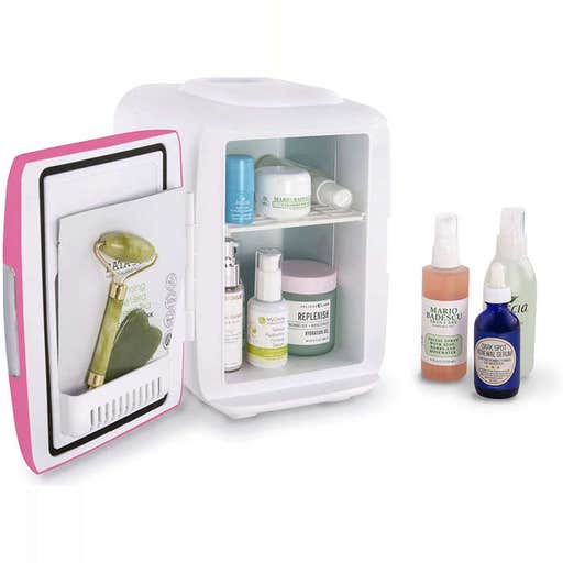 amazon.com, Cooluli 4L Thermoelectric Mini Beauty Fridge & Warmer