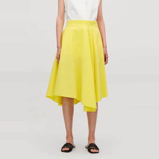 cosstores.com, COS Asymmetric-Hem Skirt