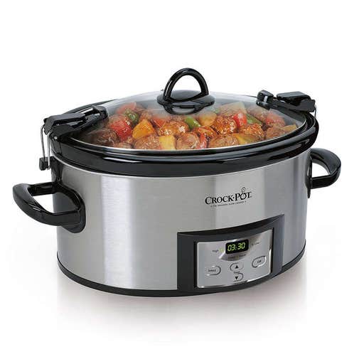 amazon.com, Crock-Pot 6-Quart Programmable Cook & Carry Slow Cooker