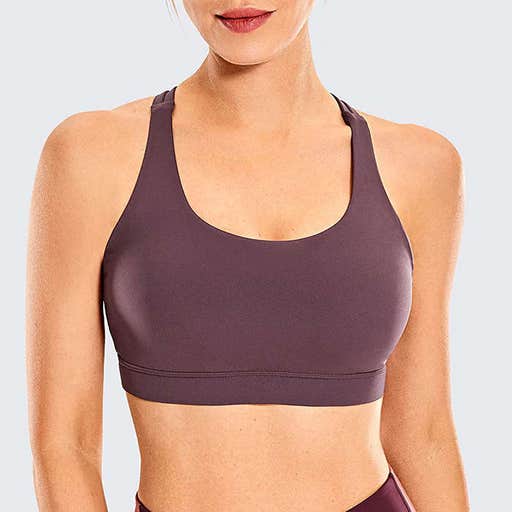 amazon.com, CRZ Yoga Strappy Sports Bra