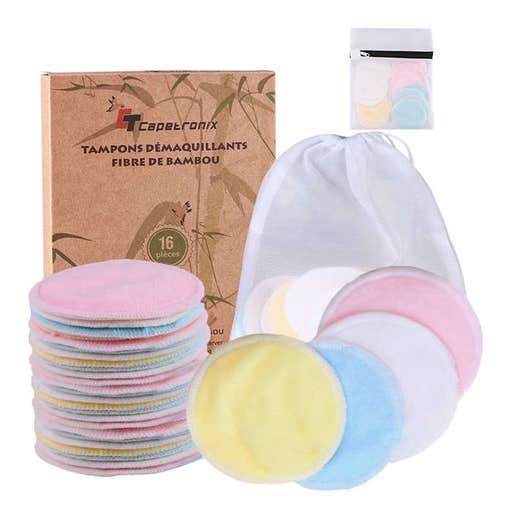 amazon.com, CT Capetronix Reusable Makeup Remover Pads