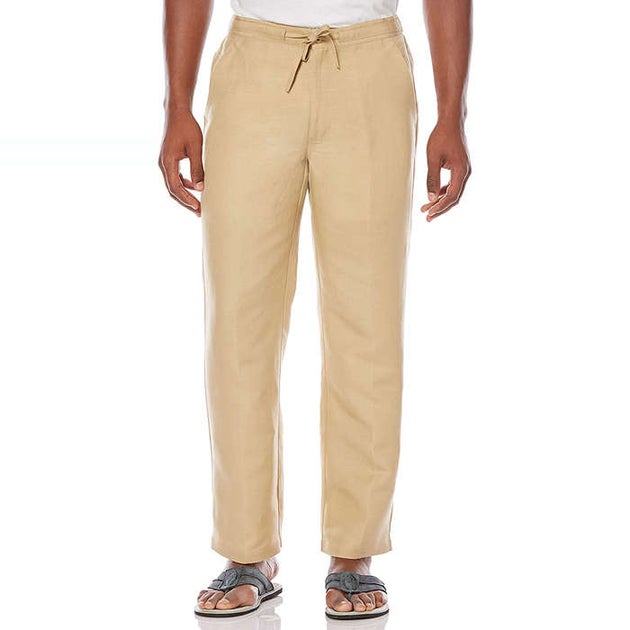 Cubavera Drawstring Pant with Back Elastic Waistband