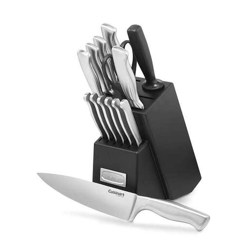 amazon.com, Cuisinart 15-Piece Stainless Steel Hollow Handle Block Set