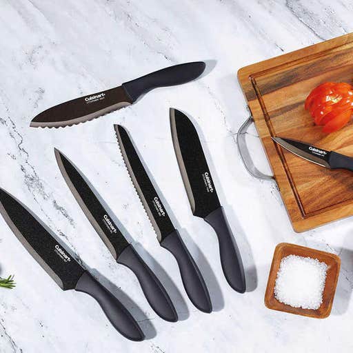 amazon.com, Cuisinart Black Metallic Knife Set