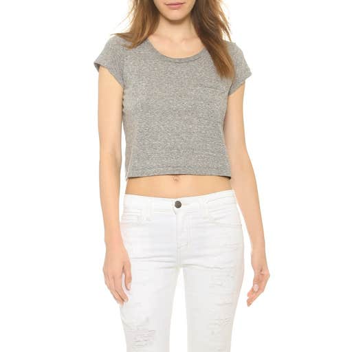 shopbop.com, Current/Elliott The Boxy Crop Tee