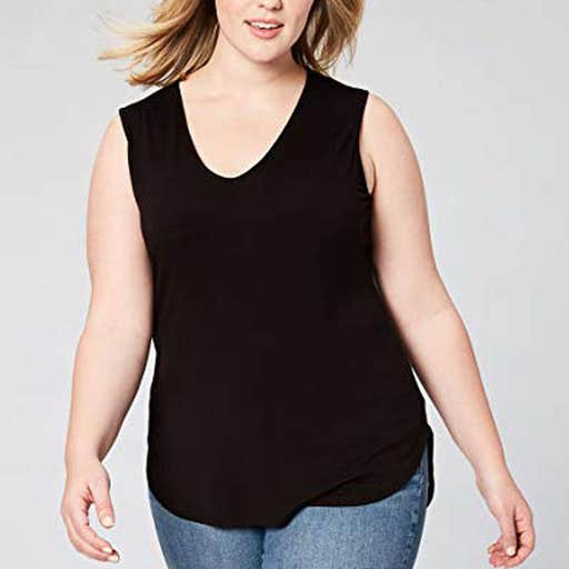 amazon.com, Daily Ritual Plus Size Jersey V-Neck Tank Top