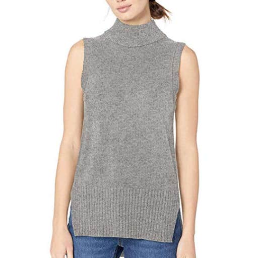 amazon.com, Daily Ritual Sleeveless Turtleneck Sweater