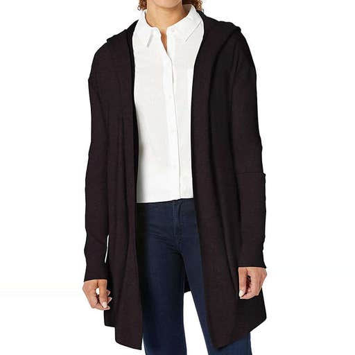 amazon.com, Daily Ritual Supersoft Terry Hooded Open Sweatshirt