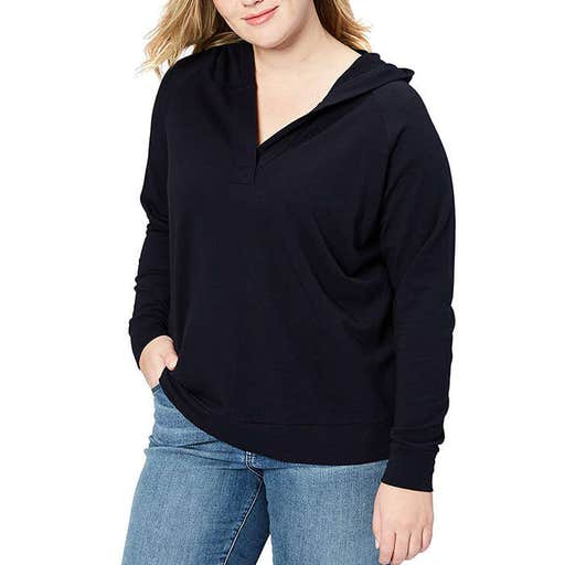 amazon.com, Daily Ritual Terry Hooded Henley