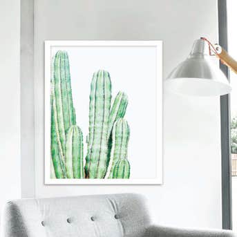 DeziDeziDesigns Cactus Art Print