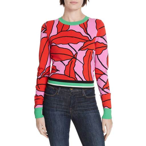 nordstrom.com, Diane von Furstenberg Paskavan Tropical Intarsia Sweater