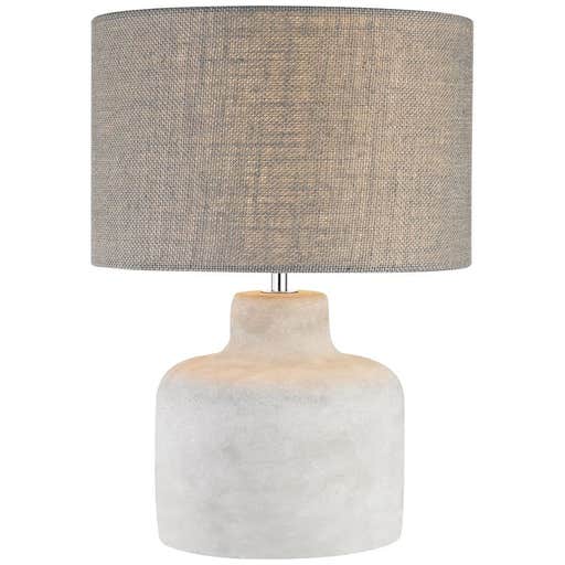 amazon.com, Dimond Lighting Rockport Table Lamp in Polished Concrete