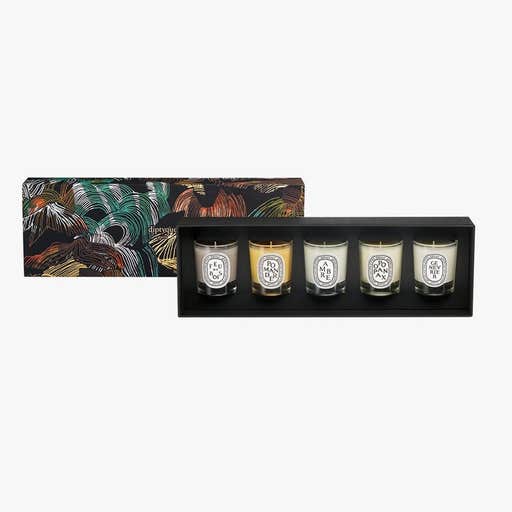 candledelirium.com, Diptyque Genevrier 5-Candle Winter Coffret