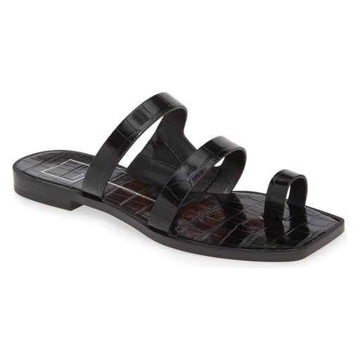 nordstrom.com, Dolce Vita Isala 3 Croc Textured Slide Sandal