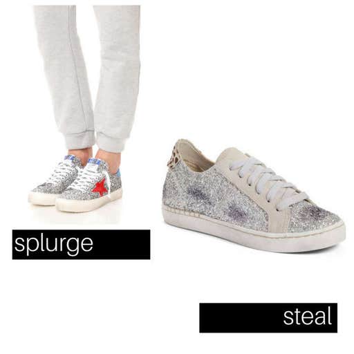 shopbop.com; nordstrom.com, Dolce Vita Z-Glitter Sneaker