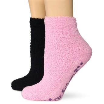 Dr. Scholl's Women's Spa Low Cut Socks With Treads