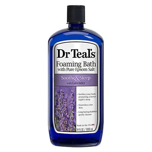 amazon.com, Dr. Teal's Foaming Bath in Lavender