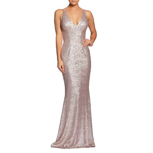 nordstrom.com, Dress the Population Harper Mermaid Gown