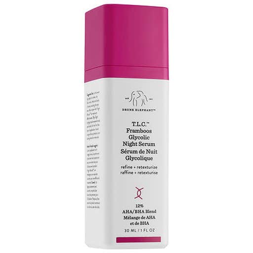 sephora.com, Drunk Elephant T.L.C. Framboos Glycolic Night Serum