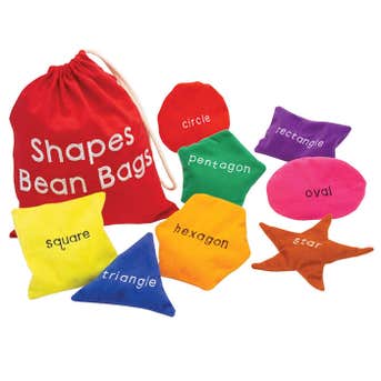 Educational Insights Shapes Beanbags