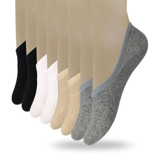 amazon.com, Eedor Thin No Show Socks Non Slip Flat Boat Line