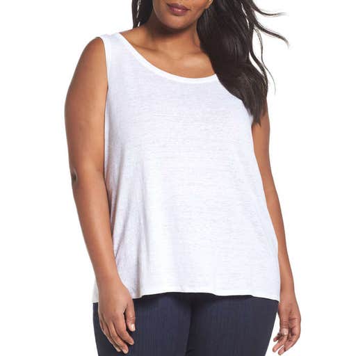 nordstrom.com, Eileen Fisher Organic Linen Tank