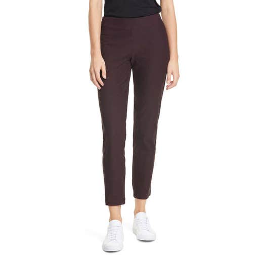 nordstrom.com, Eileen Fisher Stretch Crepe Slim Ankle Pants