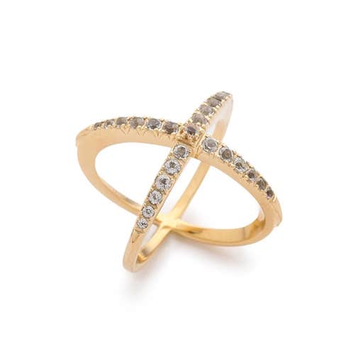 shopbop.com, Elizabeth and James Windrose Pavé Ring