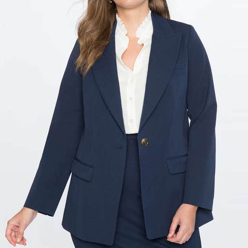 eloquii.com, Eloquii Premier Bi-Stretch Work Blazer