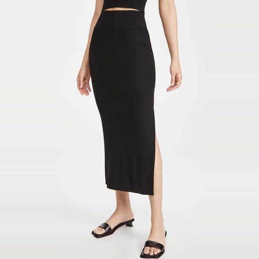 shopbop.com, Enza Costa Silk Rib Pencil Skirt