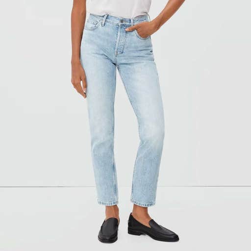 everlane.com, Everlane The ’90s Cheeky Jean In Vintage Sunbleached Blue