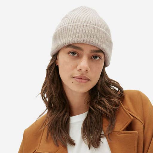 everlane.com, Everlane The Cashmere Rib Beanie