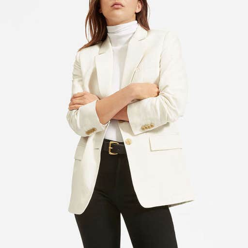 everlane.com, Everlane The Cotton-Linen Blazer