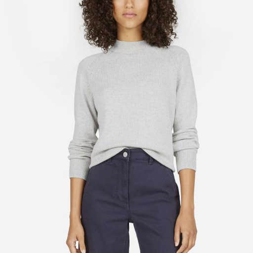 everlane.com, Everlane The Cotton Mockneck Crop