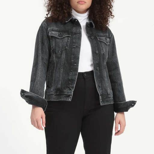 everlane.com, Everlane The Denim Jacket In Washed Black