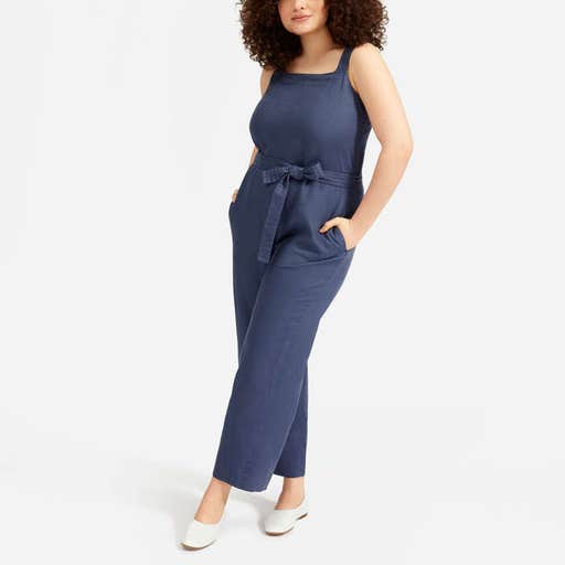 everlane.com, Everlane The Linen Jumpsuit