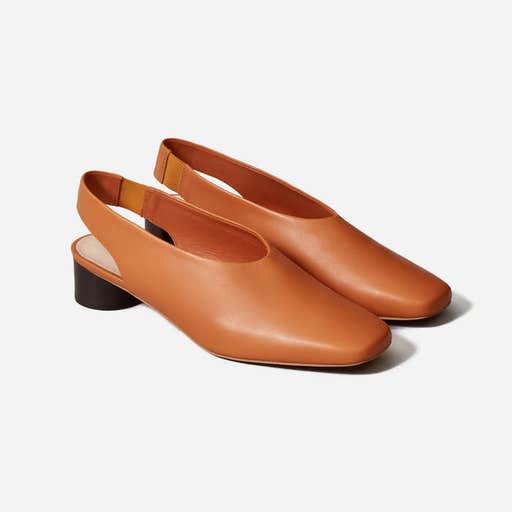 everlane.com, Everlane The Square Toe Slingback