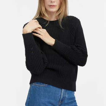 Everlane The Texture Cotton Crew