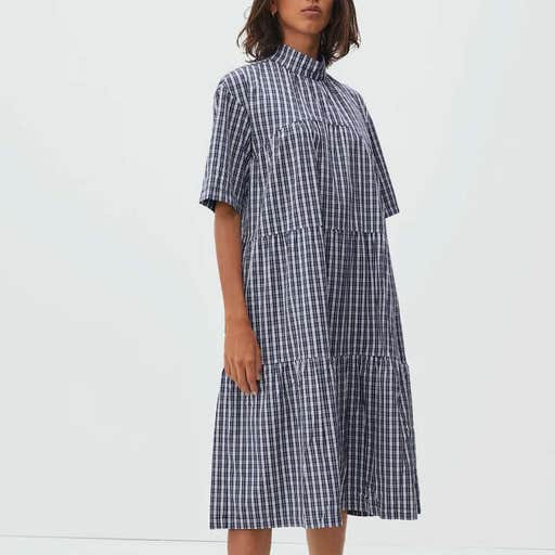 everlane.com, Everlane The Tiered Mockneck Dress
