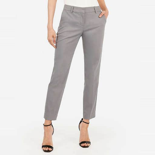 express.com, Express Mid Rise Ankle Columnist Pant