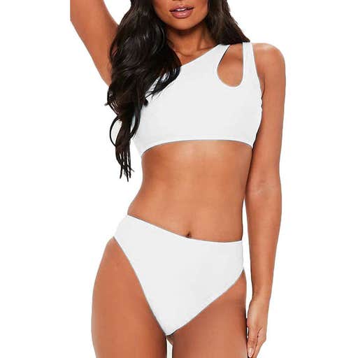amazon.com, Fafofa One Shoulder Swimsuit