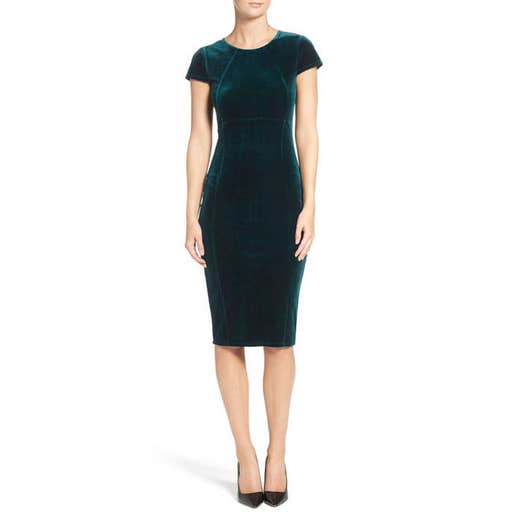 nordstrom.com, Felicity & Coco Velvet Midi Dress