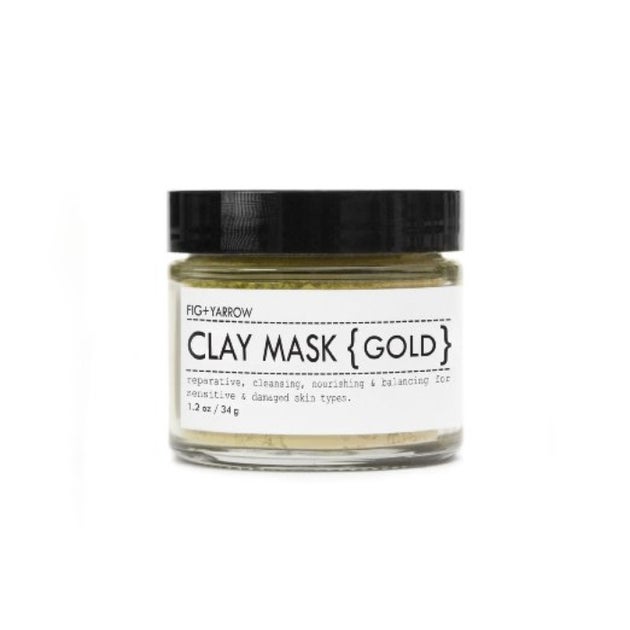 Fig + Yarrow Organic Clay Mask (gold)