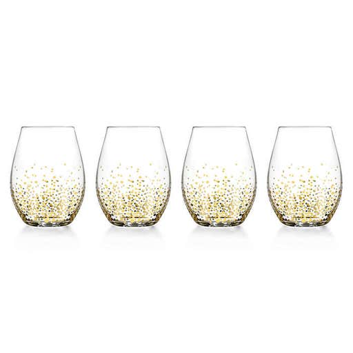 amazon.com, Fitz and Floyd Luster Stemless Glasses