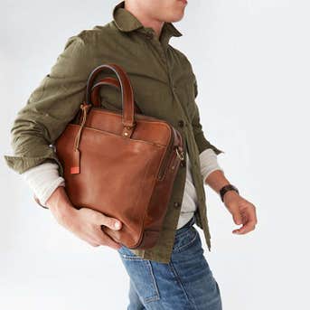 Fossil Defender Double Zip Workbag