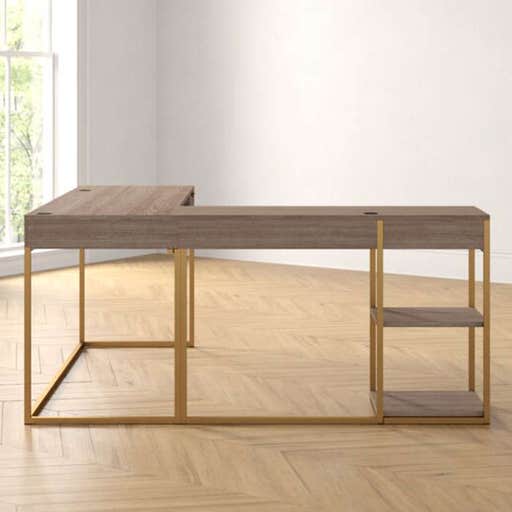 wayfair.com, Foundstone Iris L-Shaped Desk
